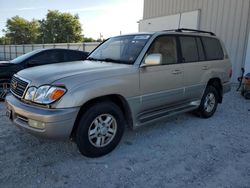 Salvage cars for sale from Copart Apopka, FL: 2000 Lexus LX 470