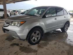 Salvage cars for sale at Houston, TX auction: 2009 Acura MDX Sport