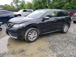 Salvage cars for sale from Copart Waldorf, MD: 2016 Acura RDX Technology