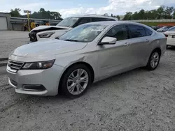 Salvage cars for sale from Copart Spartanburg, SC: 2015 Chevrolet Impala LT