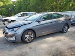 2020 Hyundai Elantra SEL en venta en Austell, GA