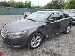 Salvage cars for sale at Riverview, FL auction: 2019 Ford Taurus SE