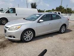 Salvage cars for sale at Miami, FL auction: 2014 Chevrolet Malibu 2LT