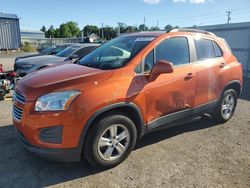 Salvage cars for sale from Copart Pennsburg, PA: 2015 Chevrolet Trax 1LT