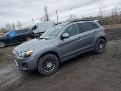 Salvage cars for sale from Copart Montreal Est, QC: 2015 Mitsubishi RVR GT