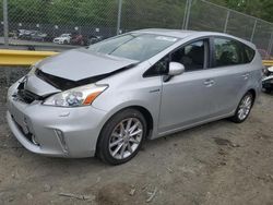 Salvage cars for sale at Waldorf, MD auction: 2013 Toyota Prius V