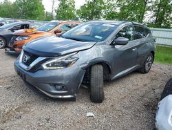 Salvage cars for sale at Central Square, NY auction: 2018 Nissan Murano S