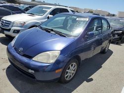 Salvage cars for sale at Martinez, CA auction: 2002 Toyota Prius