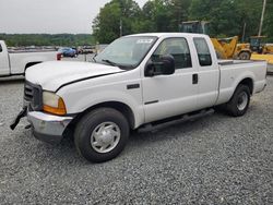 Salvage cars for sale at Concord, NC auction: 2000 Ford F250 Super Duty