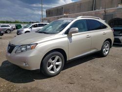 Salvage cars for sale from Copart Fredericksburg, VA: 2012 Lexus RX 350