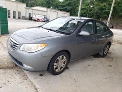 Salvage cars for sale from Copart Hueytown, AL: 2010 Hyundai Elantra Blue