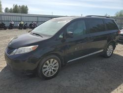 Toyota Sienna le salvage cars for sale: 2012 Toyota Sienna LE