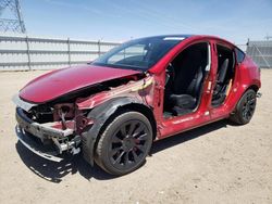 Salvage cars for sale from Copart Adelanto, CA: 2023 Tesla Model Y