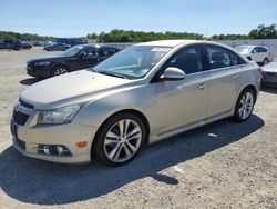 Salvage cars for sale from Copart Anderson, CA: 2012 Chevrolet Cruze LTZ