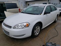 Salvage cars for sale at Pekin, IL auction: 2014 Chevrolet Impala Limited LS
