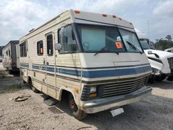 Salvage trucks for sale at Houston, TX auction: 1984 Chevrolet P30
