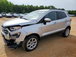 Salvage cars for sale at Chatham, VA auction: 2020 Ford Ecosport SE