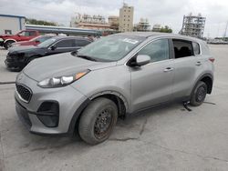 Salvage cars for sale at New Orleans, LA auction: 2020 KIA Sportage LX