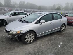 Salvage cars for sale at Grantville, PA auction: 2009 Honda Civic LX