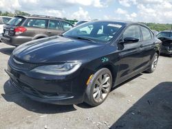 Salvage cars for sale at Cahokia Heights, IL auction: 2015 Chrysler 200 S