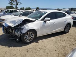 Salvage cars for sale at San Martin, CA auction: 2017 Mazda 3 Sport