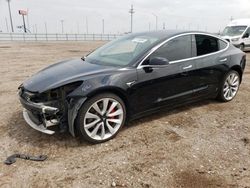 Salvage cars for sale at Greenwood, NE auction: 2019 Tesla Model 3