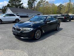 Salvage cars for sale at North Billerica, MA auction: 2019 BMW 530 XI