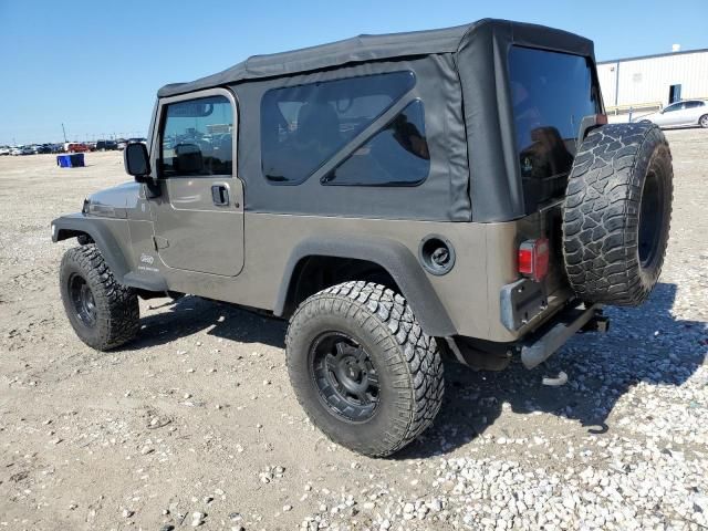 2004 Jeep Wrangler / TJ Sport