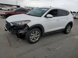 Salvage cars for sale from Copart Grand Prairie, TX: 2020 Hyundai Tucson SE