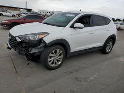 Hyundai salvage cars for sale: 2020 Hyundai Tucson SE