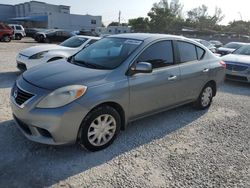 Salvage cars for sale from Copart Opa Locka, FL: 2013 Nissan Versa S
