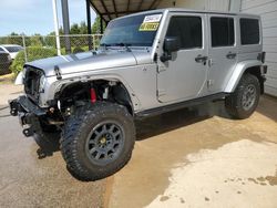 Salvage cars for sale at Tanner, AL auction: 2017 Jeep Wrangler Unlimited Sahara