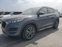 Salvage cars for sale at Sun Valley, CA auction: 2019 Hyundai Tucson Limited