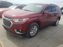 Salvage cars for sale at Grand Prairie, TX auction: 2019 Chevrolet Traverse LT