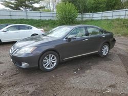 Salvage cars for sale from Copart Davison, MI: 2010 Lexus ES 350