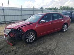 Salvage cars for sale at Lumberton, NC auction: 2012 Lincoln MKZ