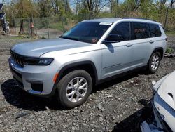 Salvage cars for sale at Marlboro, NY auction: 2021 Jeep Grand Cherokee L Limited