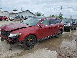 Salvage cars for sale at Pekin, IL auction: 2014 Lincoln MKT