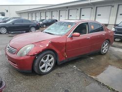 Salvage cars for sale at Louisville, KY auction: 2004 Infiniti G35