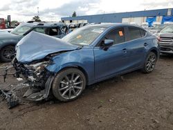 Mazda salvage cars for sale: 2018 Mazda 3 Grand Touring