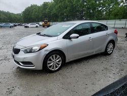 Salvage cars for sale at North Billerica, MA auction: 2014 KIA Forte LX