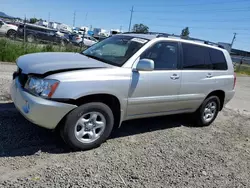 Salvage cars for sale from Copart Eugene, OR: 2002 Toyota Highlander