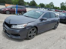 Salvage cars for sale at Madisonville, TN auction: 2016 Honda Accord Touring