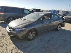 Salvage cars for sale from Copart Antelope, CA: 2013 Honda Civic LX