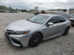 Salvage cars for sale from Copart Hueytown, AL: 2021 Toyota Camry SE