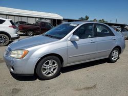 Salvage cars for sale from Copart Fresno, CA: 2004 KIA Spectra LX