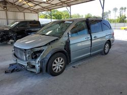 Honda salvage cars for sale: 2010 Honda Odyssey EXL