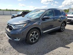 Salvage cars for sale from Copart Fredericksburg, VA: 2018 Honda CR-V Touring