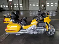 Salvage motorcycles for sale at Ham Lake, MN auction: 2003 Honda GL1800
