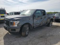 Salvage cars for sale at Indianapolis, IN auction: 2018 Ford F150 Super Cab